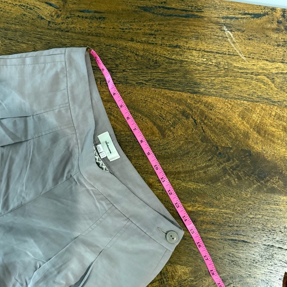 Anthropologie Elevenses Women's Wide Leg Tan Pants - Picture 7 of 9